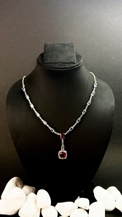 Ruby Royale Halo Set