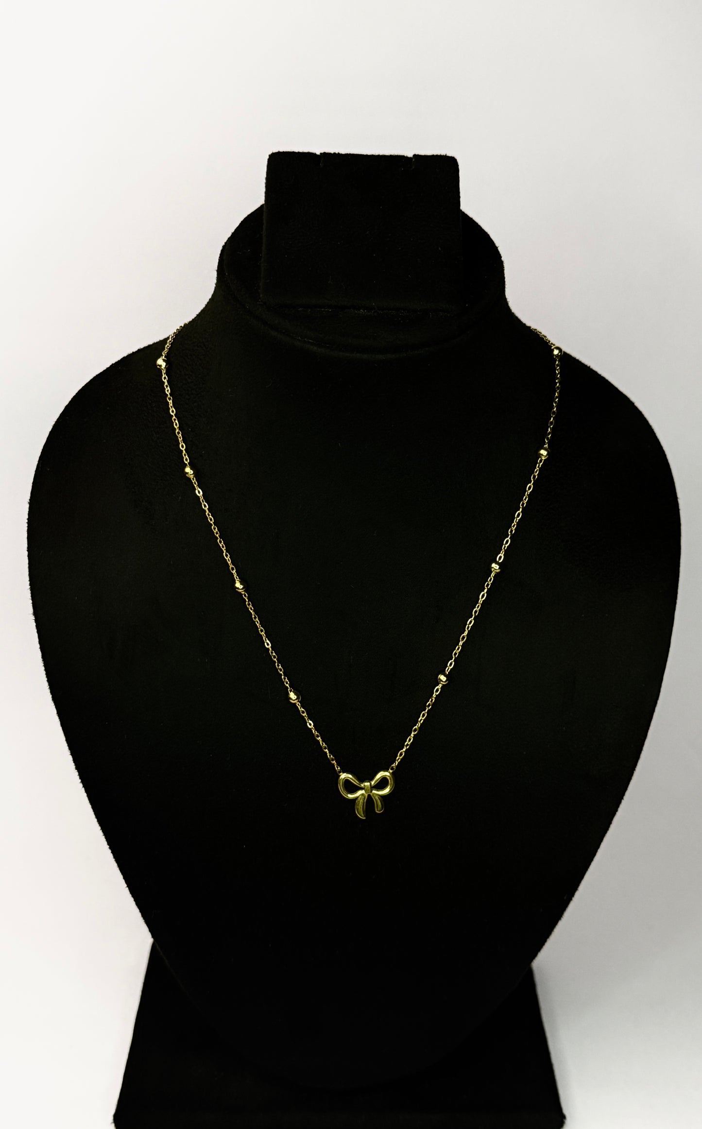 Whisper Bow Bead Chain