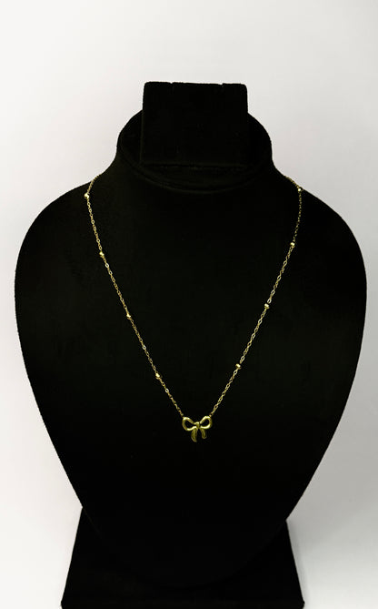 Whisper Bow Bead Chain