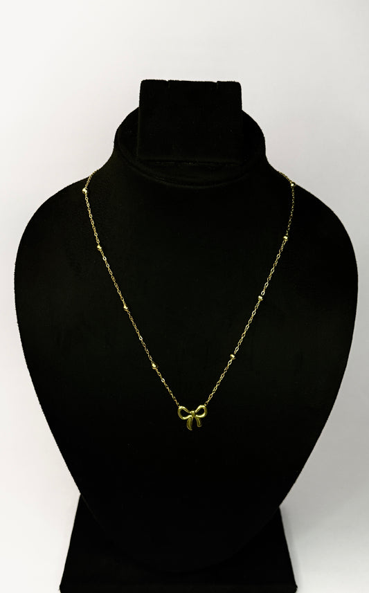 Whisper Bow Bead Chain