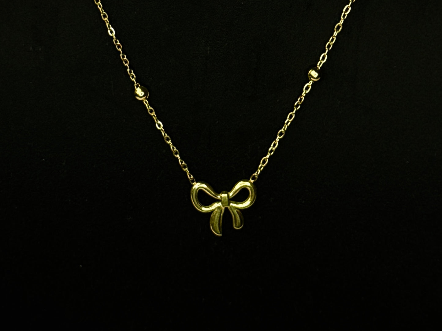 Whisper Bow Bead Chain