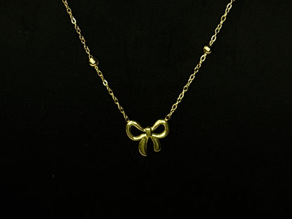 Whisper Bow Bead Chain