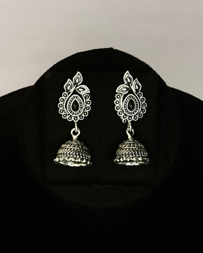 Kala-Patra Jhumka Drop Earrings