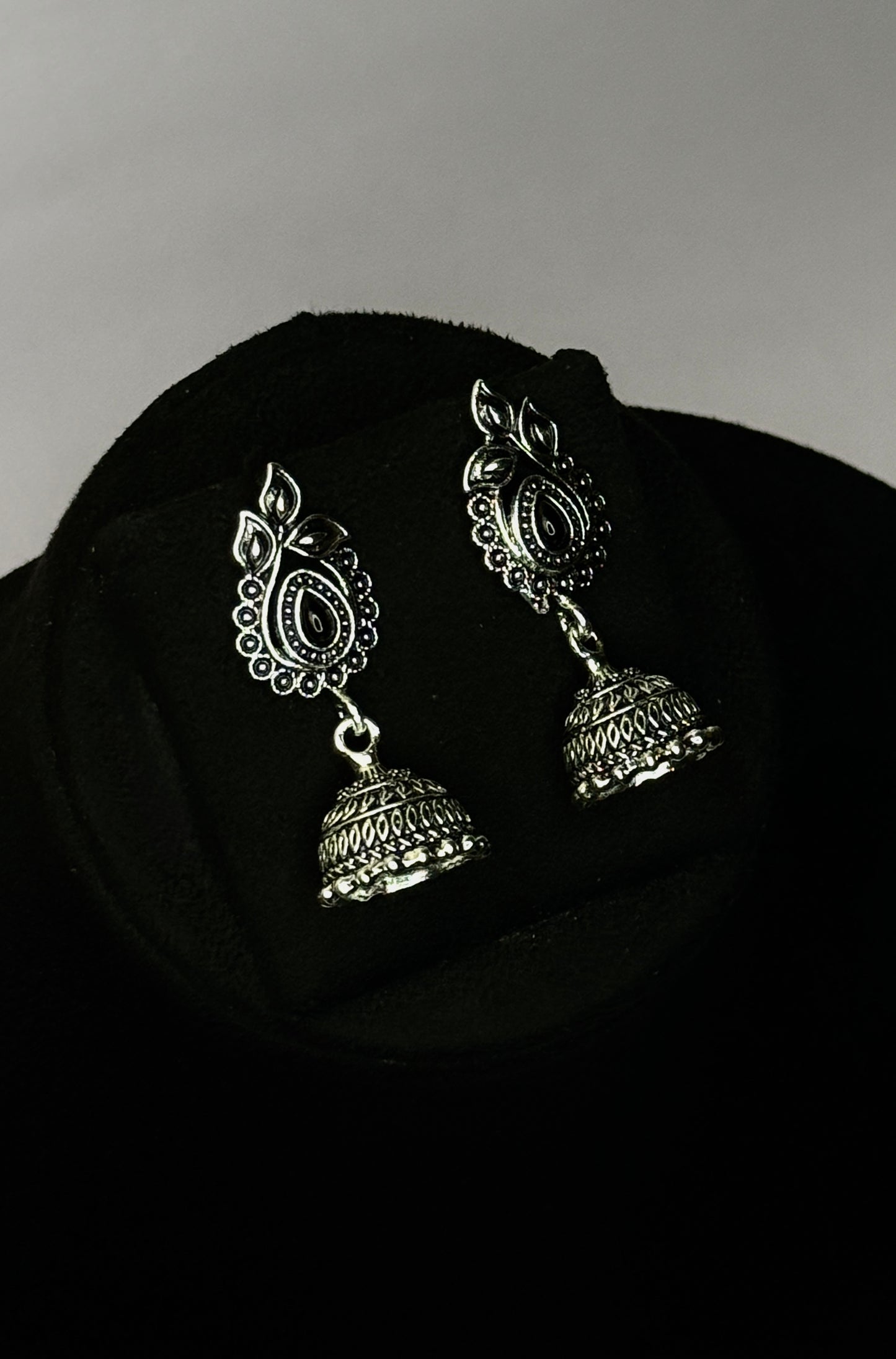 Kala-Patra Jhumka Drop Earrings